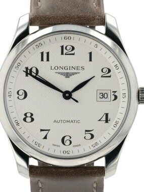 Longines Master Collection Silver Dial Steel 40mm Automatic Men’s Watch